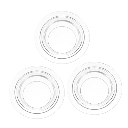 HYTROVE 3 Stück Wachsschmelzer Ersatzschalen Runde Glasplatten für Aromalampe Einfach zu Verwenden Spill Resistent für Duftwachs und Aromatherapie HYTROVE 3 Stück Wachsschmelzer Ersatzschalen Runde Glasplatten für Aromalampe Einfach zu Verwenden Spill Resistent für Duftwachs und Aromatherapie von HYTROVE