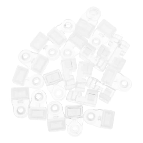 HYTROVE 30 Stück Acrylspiegel Halteklammern mit Schrauben für Schranktüren Flexibel und Robust für Verschiedene Glasstärken Einfach zu Reinigen und Elegant im Design HYTROVE 30 Stück Acrylspiegel Halteklammern mit Schrauben für Schranktüren Flexibel und Robust für Verschiedene Glasstärken Einfach zu Reinigen und Elegant im Design von HYTROVE