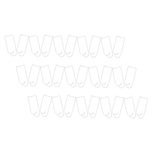 HYTROVE 30 Stück Gartenstützen Clips Pflanzentrennverbinder für Kletterpflanzen Robuste Verbindungen für Tomaten Auberginen und Trauben Langlebige Wiederverwendbare Halterungen von HYTROVE