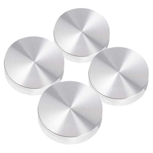 HYTROVE 4 Stck Aluminiumlegierung Rundscheibe Adapter für Glastische für Teetisch Kaffeetisch und Vitrinen Stabil und Vielseitig Einsetzbar Leicht und Tragbar für Verschiedene Anlässe HYTROVE 4 Stck Aluminiumlegierung Rundscheibe Adapter für Glastische für Teetisch Kaffeetisch und Vitrinen Stabil und Vielseitig Einsetzbar Leicht und Tragbar für Verschiedene Anlässe von HYTROVE