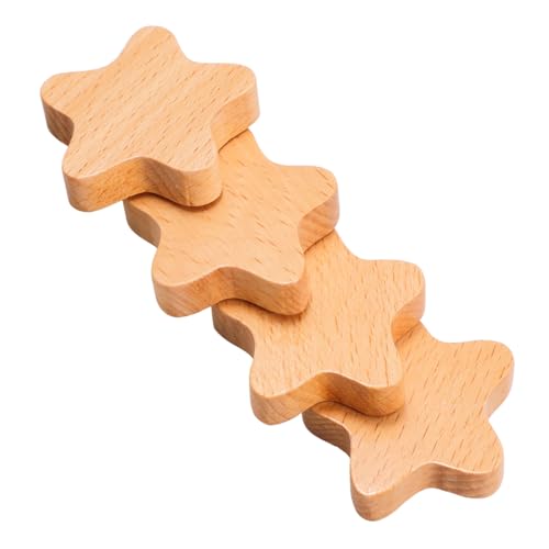 HYTROVE 4 Stück Holzknöpfe für Möbel Kreative Schubladengriffe Moderne Schrankknöpfe Langlebig und für Kommoden und Küchenschränke HYTROVE 4 Stück Holzknöpfe für Möbel Kreative Schubladengriffe Moderne Schrankknöpfe Langlebig und für Kommoden und Küchenschränke von HYTROVE