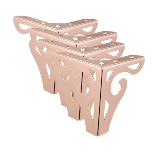 HYTROVE 4 Stück Möbelfüße Roségoldene Couch und Tischbeine Metall für Sofas Kommoden und Couchtische Langlebig und Elegant Installieren HYTROVE 4 Stück Möbelfüße Roségoldene Couch und Tischbeine Metall für Sofas Kommoden und Couchtische Langlebig und Elegant Installieren von HYTROVE