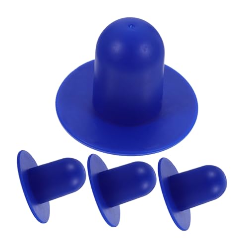 HYTROVE 4 Stück Poolstopfen PVC Wasserdichte Verschlussstopfen für Inground Pools Kompatibel mit Intex Pools Effektiver Schutz gegen Wasserlecks und Schmutz von HYTROVE