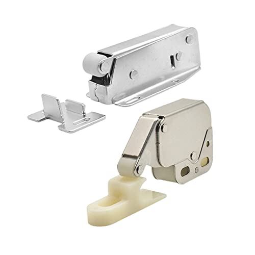 HYTROVE 4 Stück Teiliges Selbstschließende Schranktürschlösser Druckverschluss für Küchenschränke Schlafzimmer und Möbel mit Einfacher Installation und Automatischer Öffnung HYTROVE 4 Stück Teiliges Selbstschließende Schranktürschlösser Druckverschluss für Küchenschränke Schlafzimmer und Möbel mit Einfacher Installation und Automatischer Öffnung von HYTROVE