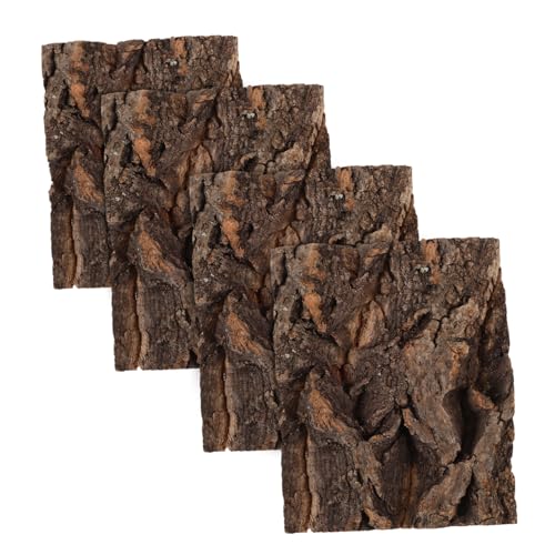 HYTROVE 4stücke Reptilien-Terrarium-dekor Kletterwand Versteck Plattform Für Schildkröten Schlangen Spinnen Geckos Terrarien-zubehör Aus Natürlichem Baumrinde Langlebig Und Einfach Zu HYTROVE 4stücke Reptilien-Terrarium-dekor Kletterwand Versteck Plattform Für Schildkröten Schlangen Spinnen Geckos Terrarien-zubehör Aus Natürlichem Baumrinde Langlebig Und Einfach Zu von HYTROVE