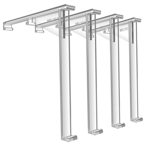 HYTROVE 4 Stück Vorhang Clips für Scheibengardinen Transparente Kunststoff Halter für Jalousien und Vorhänge Installieren Robust und Langlebig für und Restaurants HYTROVE 4 Stück Vorhang Clips für Scheibengardinen Transparente Kunststoff Halter für Jalousien und Vorhänge Installieren Robust und Langlebig für und Restaurants von HYTROVE