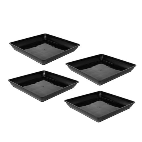 HYTROVE 4stücke Quadratischer Pflanzenuntersetzer Wasserauffangschale Für Pflanzen Quadratische Kunststoffschalen Blumentopf-bodenschale Pflanztopf-untersetzer Topfuntersetzer Für HYTROVE 4stücke Quadratischer Pflanzenuntersetzer Wasserauffangschale Für Pflanzen Quadratische Kunststoffschalen Blumentopf-bodenschale Pflanztopf-untersetzer Topfuntersetzer Für von HYTROVE