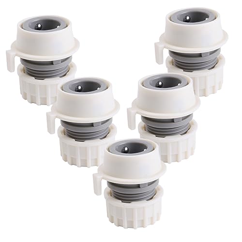 HYTROVE 5 Stück Wasserhahn zu Schlauch Adapter für Waschmaschine Robuste Verbindung Installieren Passend für Küchenarmatur Geschirrspüler und von HYTROVE