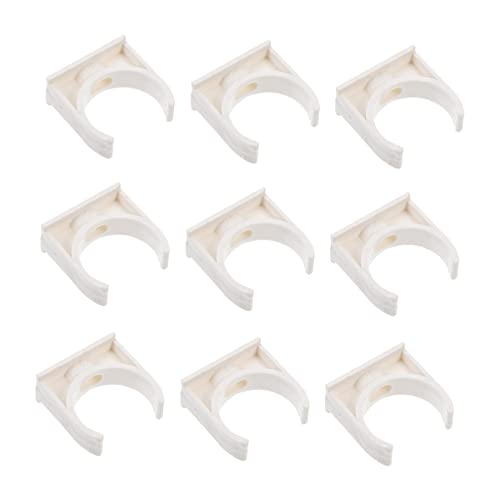 HYTROVE 50 Stück PVC U Förmige Rohrschellen Wasserfeste Schlauchfixierung Einfache Anwendung für Wasserrohre und Schläuche Geeignet für Rohre zur Unterstützung und Befestigung HYTROVE 50 Stück PVC U Förmige Rohrschellen Wasserfeste Schlauchfixierung Einfache Anwendung für Wasserrohre und Schläuche Geeignet für Rohre zur Unterstützung und Befestigung von HYTROVE