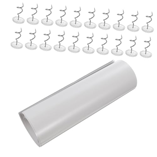 HYTROVE 6 Stück Teiliges Katzen Kratzschutz Set mit Selbstklebendem Schutzband und Nägeln Möbel Schutz für Sofas Teppiche und Wände für Katzenbesitzer für Kunstleder Geeignet von HYTROVE
