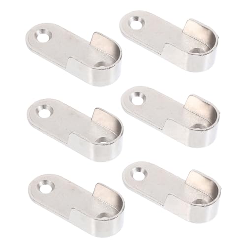 HYTROVE 6 Stücke Verdicken Legierung Kleidung Stange Halter Schrank Kleidung Stange Ende Unterstützung Pole Steckdosen HYTROVE 6 Stücke Verdicken Legierung Kleidung Stange Halter Schrank Kleidung Stange Ende Unterstützung Pole Steckdosen von HYTROVE