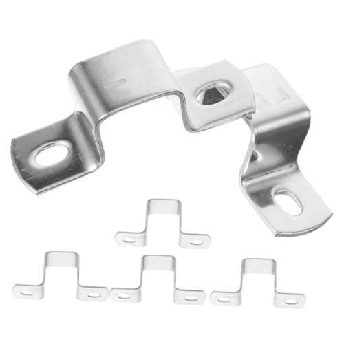 HYTROVE 6Stücke Rohrband Clips Robuste U Rohr Bandklemmen für Rohrbefestigungen Geeignet für Wasser Öl und Chemikalien Einfache Installation und Hohe Stabilität HYTROVE 6Stücke Rohrband Clips Robuste U Rohr Bandklemmen für Rohrbefestigungen Geeignet für Wasser Öl und Chemikalien Einfache Installation und Hohe Stabilität von HYTROVE