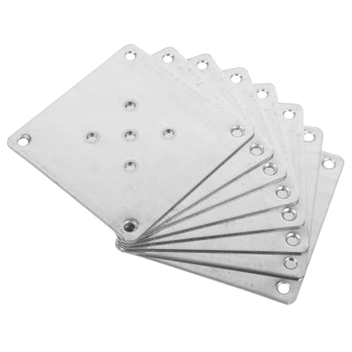 HYTROVE 8Stücke Möbelbeinmontageplatten Flachverbindung für Stabilität und Langlebigkeit für Sofas und Tische Robuste Zinkbeschichtung Ersatz für Wackelige Möbelbeine HYTROVE 8Stücke Möbelbeinmontageplatten Flachverbindung für Stabilität und Langlebigkeit für Sofas und Tische Robuste Zinkbeschichtung Ersatz für Wackelige Möbelbeine von HYTROVE