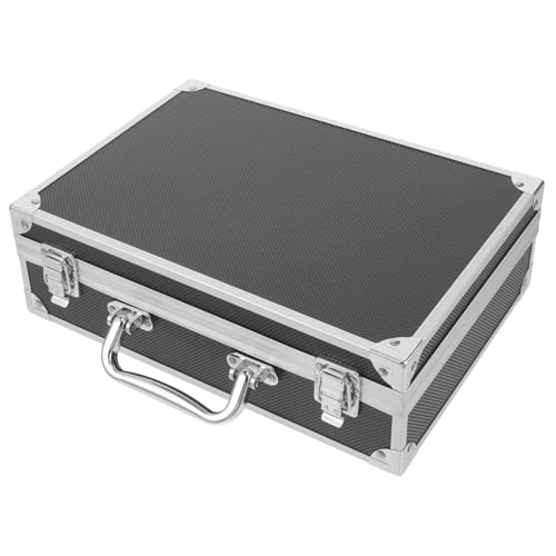 HYTROVE Aluminium Werkzeugkoffer mit Gepolstertem Innenraum Tragbarer Aufbewahrungskoffer für Werkzeuge Instrumente und Dokumente für Büro und Zuhause HYTROVE Aluminium Werkzeugkoffer mit Gepolstertem Innenraum Tragbarer Aufbewahrungskoffer für Werkzeuge Instrumente und Dokumente für Büro und Zuhause von HYTROVE