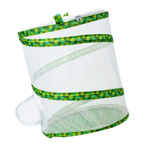 HYTROVE Atmungsaktiver Tragbarer Beobachtungskäfig für Draußen Faltbarer Insektenkäfig mit Guter Luftzirkulation zum Züchten und Beobachten von Schmetterlingen und Libellen HYTROVE Atmungsaktiver Tragbarer Beobachtungskäfig für Draußen Faltbarer Insektenkäfig mit Guter Luftzirkulation zum Züchten und Beobachten von Schmetterlingen und Libellen von HYTROVE