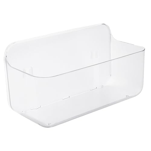 HYTROVE Badezimmer Wandregal ohne Bohren Transparente Platzsparende Ablage mit Starkem Kleber für Ordnung und Hygiene im Bad mit Entwässerungsloch und Rutschfester Oberfläche HYTROVE Badezimmer Wandregal ohne Bohren Transparente Platzsparende Ablage mit Starkem Kleber für Ordnung und Hygiene im Bad mit Entwässerungsloch und Rutschfester Oberfläche von HYTROVE