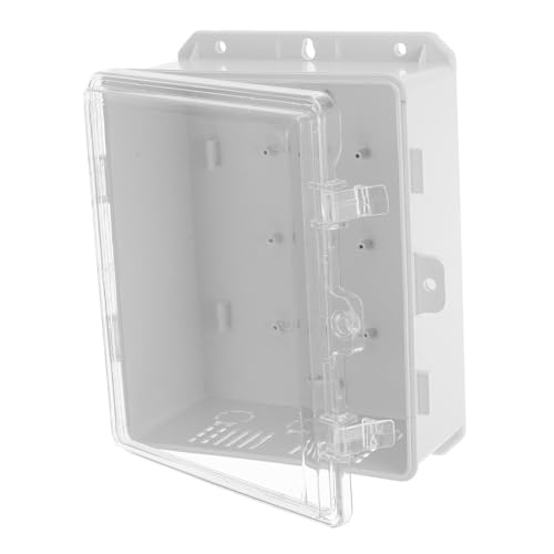 HYTROVE Wasserdichte Kabelbox Für Außenbereich Wetterfeste Elektronische Anschlussdose Kleine Kunststoffbox Mit Abdeckung Verteilerkasten Für Elektroinstallationen Projektanschlussdose Mit von HYTROVE