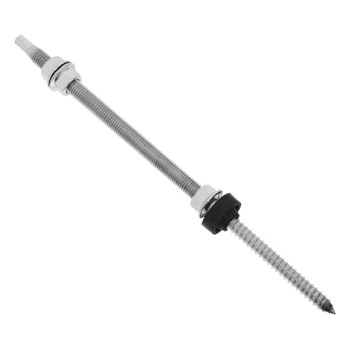 HYTROVE Edelstahl Stockschraube Höhenverstellbar für Photovoltaik Solarpanel Befestigung Dachbefestigung Wetterfest Präzise Passform Für Metall Dächer Solar Halterung Zubehör HYTROVE Edelstahl Stockschraube Höhenverstellbar für Photovoltaik Solarpanel Befestigung Dachbefestigung Wetterfest Präzise Passform Für Metall Dächer Solar Halterung Zubehör von HYTROVE