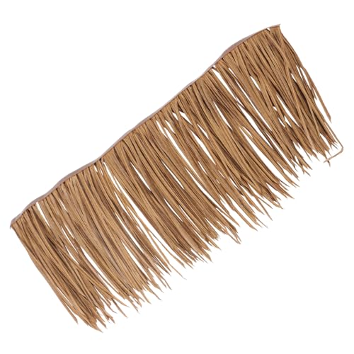 HYTROVE Fake Thatch Roll Realistische Simulation Strohdach Abdeckung für Garten Terrasse und Pavillon Feuerfest für DIY HYTROVE Fake Thatch Roll Realistische Simulation Strohdach Abdeckung für Garten Terrasse und Pavillon Feuerfest für DIY von HYTROVE