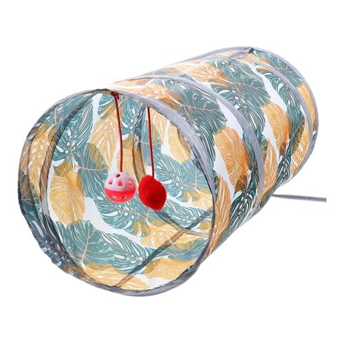 HYTROVE Faltbarer Katzentunnel mit Niedlichem Druck Interaktives für Katzen und Kätzchen Dekorativer Katzen spieltunnel für Drinnen Gemütliches Versteck und Bewegungsspiel Fördert Aktives HYTROVE Faltbarer Katzentunnel mit Niedlichem Druck Interaktives für Katzen und Kätzchen Dekorativer Katzen spieltunnel für Drinnen Gemütliches Versteck und Bewegungsspiel Fördert Aktives von HYTROVE