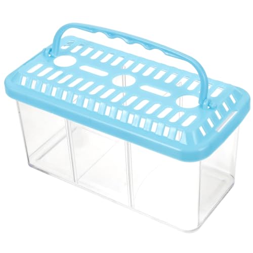 HYTROVE Fischzuchtbox mit Design Abnehmbarer Trennwand für Kleine Fische und Garnelen Einfach zu Reinigen Werkzeuge zur Isolation Kranker oder Aggressiver Fische von HYTROVE