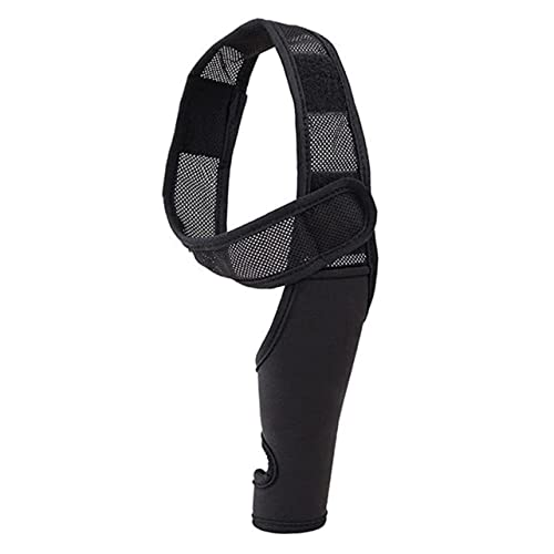 HYTROVE Hunde Beinbandage Verstellbare Knieschützer für Hunde Unterstützende Hülse für Verletzte Beine Bequemer Schutz für Genesung von Haustieren Schwarz S von HYTROVE