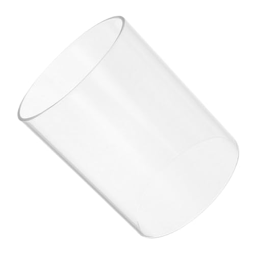 HYTROVE Kerzenglas Aus Borosilikatglas Transparent Zylinderform Schutz Vor Wind Für Heimdekoration Und Hochzeit Lampenschirm Aus Glas von HYTROVE