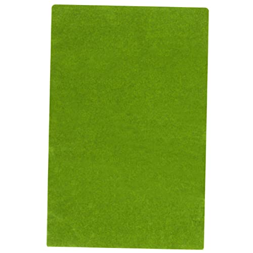 HYTROVE Rasenpapier Modellgrasmatte Künstliches Gras Für Sandtischmodell Landschaftsdeko Und Garten-szenen Bastelmaterial Für Mikro-landschaften von HYTROVE