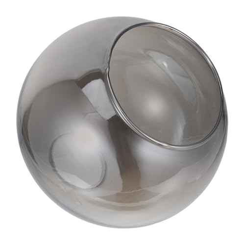 HYTROVE Lampenschirm Kugel Form für Wohn und Esszimmer Rauchglas Dekorativer Lampenaufsatz für Tisch und Hängeleuchten Elegantes Design Hohe Lichtdurchlässigkeit HYTROVE Lampenschirm Kugel Form für Wohn und Esszimmer Rauchglas Dekorativer Lampenaufsatz für Tisch und Hängeleuchten Elegantes Design Hohe Lichtdurchlässigkeit von HYTROVE