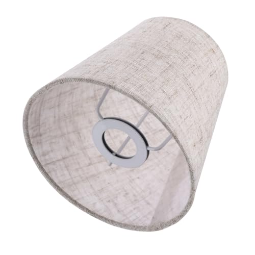HYTROVE Lampenschirm aus Leinenstoff Praktischer Lampenschirm Ersatz Einfache Montage Geeignet für Wohnzimmer Schlafzimmer Esszimmer und Flur für Wand und Tischlampen von HYTROVE