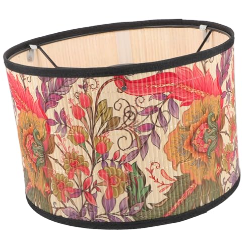 HYTROVE Lampenschirm für Tischlampe Blütenmuster Ersatzlampenschirm für Nachttisch und Stehlampe Design für Wohnzimmer und Schlafzimmer HYTROVE Lampenschirm für Tischlampe Blütenmuster Ersatzlampenschirm für Nachttisch und Stehlampe Design für Wohnzimmer und Schlafzimmer von HYTROVE