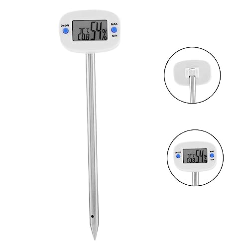 HYTROVE Mini Bodenfeuchtigkeits und Temperaturmessgerät Sonden Hygrometer für Präzise Bodenanalysen im Garten kein Strom oder Batterien Erforderlich Einfach zu Bedienen HYTROVE Mini Bodenfeuchtigkeits und Temperaturmessgerät Sonden Hygrometer für Präzise Bodenanalysen im Garten kein Strom oder Batterien Erforderlich Einfach zu Bedienen von HYTROVE