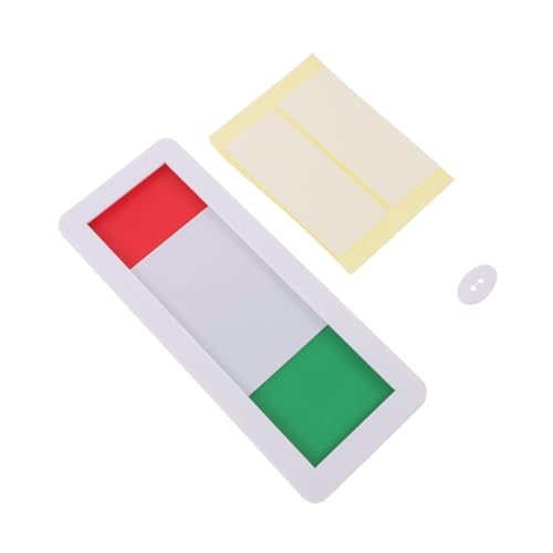 HYTROVE Privacy Türschild Schieberschild Grün Rot Statusanzeige für Büro und Konferenzraum Sichtschutzschild Offen Geschlossen Privatsphärenschild für Meetingräume HYTROVE Privacy Türschild Schieberschild Grün Rot Statusanzeige für Büro und Konferenzraum Sichtschutzschild Offen Geschlossen Privatsphärenschild für Meetingräume von HYTROVE