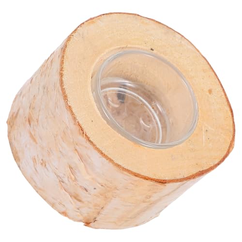 HYTROVE Rustikaler Holz Kerzenständer für Teelichter Handgemachter Dekorationsartikel aus Robustem Holz für Tischdekoration bei Besonderen Anlässen Romantische und Vielseitige HYTROVE Rustikaler Holz Kerzenständer für Teelichter Handgemachter Dekorationsartikel aus Robustem Holz für Tischdekoration bei Besonderen Anlässen Romantische und Vielseitige von HYTROVE