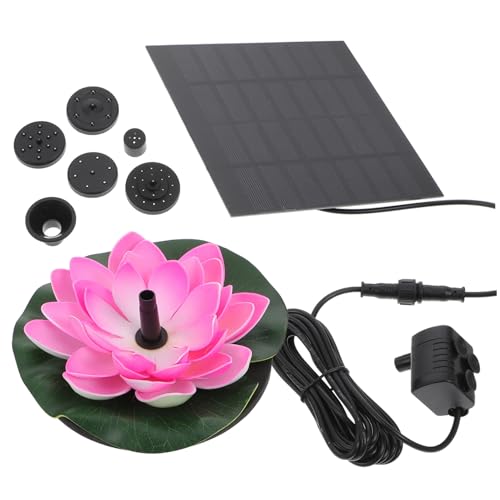 HYTROVE Solarbetriebene Gartenfontäne Leichte Dekorative Wasserpumpe für Teich und Pool mit Kreativem für Garten und Park HYTROVE Solarbetriebene Gartenfontäne Leichte Dekorative Wasserpumpe für Teich und Pool mit Kreativem für Garten und Park von HYTROVE