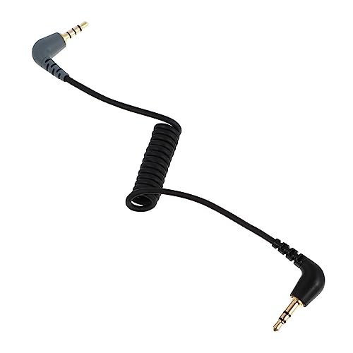 HYTROVE Trs zu Trrs Mikrofonkabel Stecker Rechtwinklig Adapterkabel für Smartphones Kompatibel mit Rode Mikrofon Schwarz für Audioaufnahmen HYTROVE Trs zu Trrs Mikrofonkabel Stecker Rechtwinklig Adapterkabel für Smartphones Kompatibel mit Rode Mikrofon Schwarz für Audioaufnahmen von HYTROVE