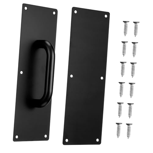 HYTROVE Türgriff Schiebetürgriff mit Push Pull Funktion für Hotels und Restaurants Rostbeständig und Elegant Montageschrauben Schwarz HYTROVE Türgriff Schiebetürgriff mit Push Pull Funktion für Hotels und Restaurants Rostbeständig und Elegant Montageschrauben Schwarz von HYTROVE