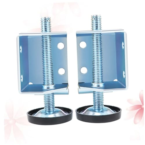 HYTROVE Verstellbare Möbelfüße aus Stahl Schraubbare Nivellierfüße für Schränke und Kleiderschränke Robuste Möbelbeinverstellung mit Bodenschutz Installieren und Stabilisieren von HYTROVE