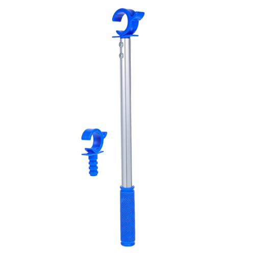 HYTROVE Werkzeug zum Öffnen und Schließen von Fenstern Robuste Zugstange für Küche Wohnzimmer und Schule Silber Blau von HYTROVE