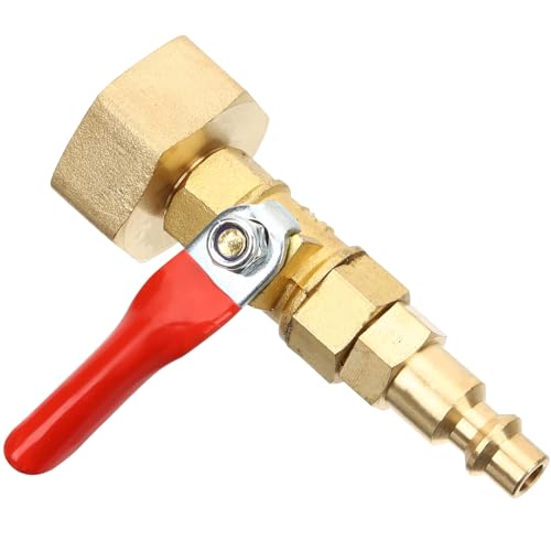 HYTROVE Winteradapter Messing Innengewinde für Gartenbewässerung Frostsicherer Schlauchanschluss Blasadapter für Wohnmobile und Sprinklersysteme von HYTROVE