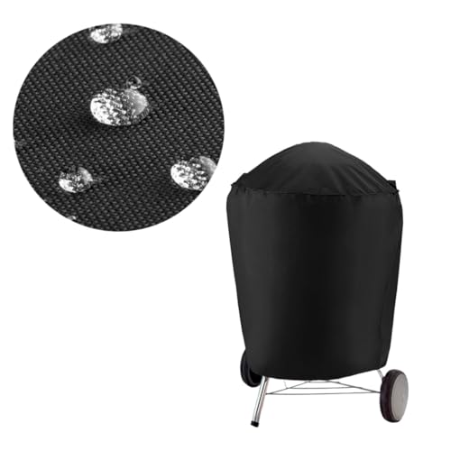 HYTROVE wasserdichte BBQ Grillabdeckung Wetterfeste Grillhaube aus Robustem Polyester Schmutz und Wasserabweisender Schutz für Outdoor Barbecue und UV Beständig HYTROVE wasserdichte BBQ Grillabdeckung Wetterfeste Grillhaube aus Robustem Polyester Schmutz und Wasserabweisender Schutz für Outdoor Barbecue und UV Beständig von HYTROVE