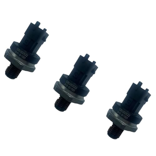 Fuel Pressure 0281002522 Common Rail Kraftstoffdrucksensor/fit for Renault Espace III IV 0281002867 0281002405 281002522(3pcs with B-osch Box) von HYUDXH