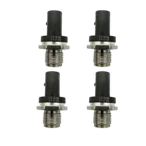 Fuel Pressure 0281002942 Kraftstoffverteilerrohr-Drucksensor/passend for Benz Sprinter 2T 3 T 4T Vito Actros Antos Arocs Citaro W202 0281002700(4PCS) von HYUDXH