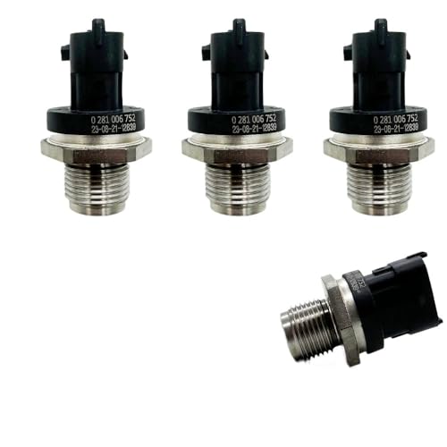 Fuel Pressure 0281006752 0281007017 55269777 55280822 Kraftstoffdrucksensor/passend for Alfa Romeo/passend for Fiatt Ducato/passend for J-eep/passend for Opel(4PCS With Box) von HYUDXH