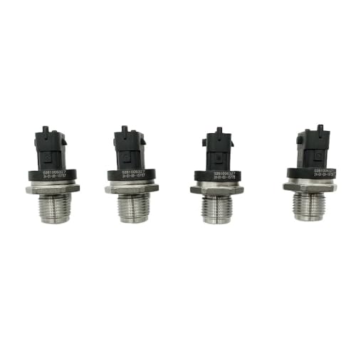 Fuel Pressure 1/4 STÜCK 0281006327 Kraftstoffverteilerrohr-Drucksensor 0281006112 028102850 0281002937 / passend for Cumminss/passend for Dodgee/passend for R-AM 2500 3500(4PCS) von HYUDXH