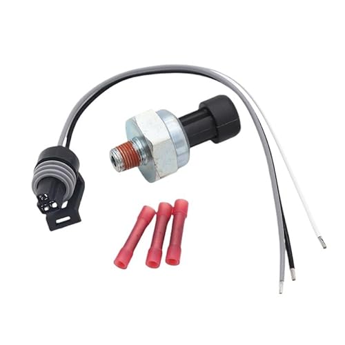 Fuel Pressure Öldrucksensor RE167207 / passend for John Deere Motorcode DT466E I530E DT466/530 HT53 mit Kabelbaumstecker und 3 Nägeln(With Plug) von HYUDXH