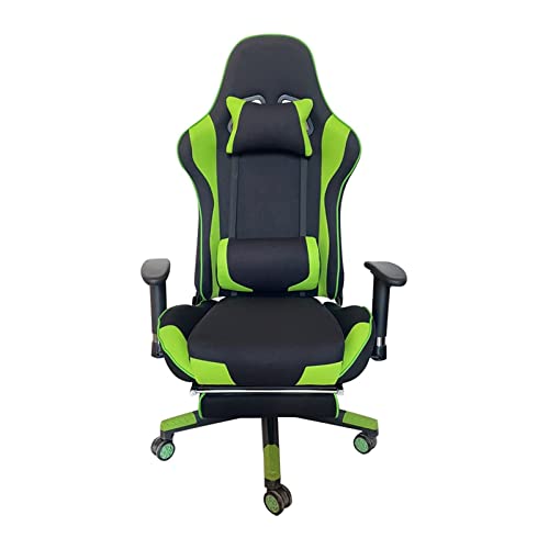 HYUFEIAO Atmungsaktive Gaming-Stühle, 165° verstellbare Höhenverstellung, Drehstuhl, Computerstuhl, Kopfstütze und Lendenwirbelstütze, ergonomisches Design (C) von HYUFEIAO