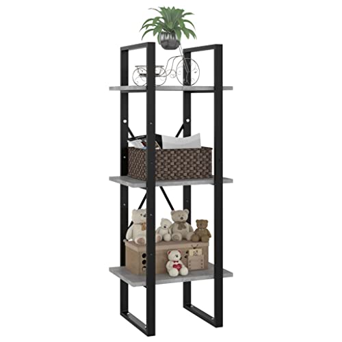 HYUFEIAO Bücherregal, 3 Etagen, Vintage, industrielles Bücherregal, Aufbewahrungs-Organizer mit Metallrahmen, Möbel, offene Rückseite, moderne Ausstellungsregale für Büro, Schlafzimmer, rustikales HYUFEIAO Bücherregal, 3 Etagen, Vintage, industrielles Bücherregal, Aufbewahrungs-Organizer mit Metallrahmen, Möbel, offene Rückseite, moderne Ausstellungsregale für Büro, Schlafzimmer, rustikales von HYUFEIAO