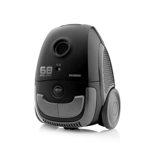HYUNDAI ELECTRONICS Staubsauger mit Beutel VC068B I 800 W I ECO-Motor I 2l Volumen I Schwarz HYUNDAI ELECTRONICS Staubsauger mit Beutel VC068B I 800 W I ECO-Motor I 2l Volumen I Schwarz von HYUNDAI ELECTRONICS