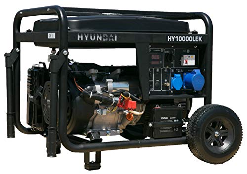 Hyundai HY-HY10000LEK Benzin Generator (einphasig) von HYUNDAI